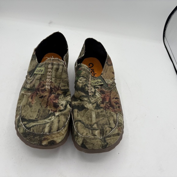 Cushe Slipper Mossy Oak Casual Comfort Slip Ons Brown/Camo Mens Size 9 - Picture 2 of 9